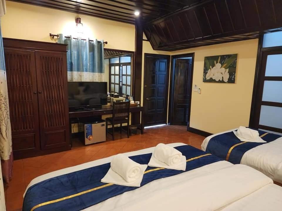 Villa Le Tam Tam Boutique Hotel لوانغ برابانغ المظهر الخارجي الصورة